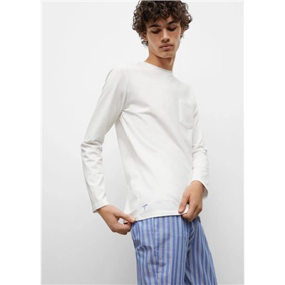 Pijama largo rayas -  Niño | MANGO OUTLET España