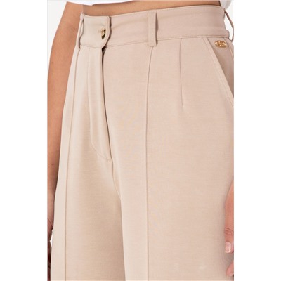 Kadın Camel Modal Karışımlı Örme Pantolon