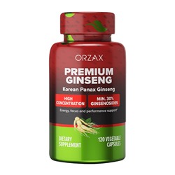 Premium Ginseng Orzax ПРЕМИУМ ЖЕНЬШЕНЬ 120 капсул