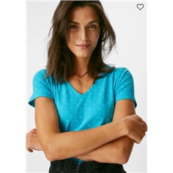 Multipack 2er - Basic-T-Shirt - Bio-Baumwolle