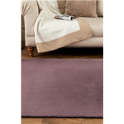Carol Saçaklı Halı - Koyu Mürdüm - 80x300 cm