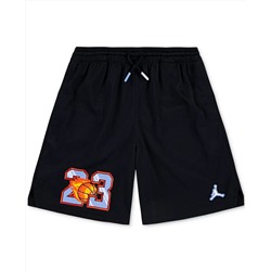 Jordan Big Boys Customized Air Flame Mesh Shorts