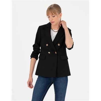 Siyah Slim Fit Ceket