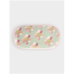 Блюдо, 33x17.5 см, овальное, шалфей, Primula