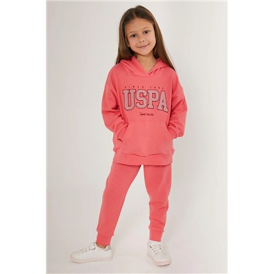 Kız Çocuk Pembe Pijama Takımı