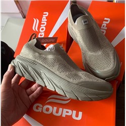 Мужские легкие  кроссовки без застежек, сетчатые дышащие