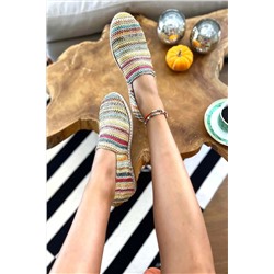 Bambi Hardal Çok Renkli Kadın Espadril K01534100028