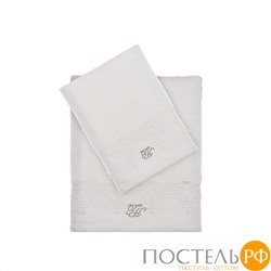 T1219T10166181 Набор полотенец Tivolyo Home JULIET с тапочками кремовый 3 предмета