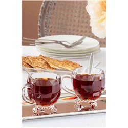 Priour 4-lü Çay Fincanı