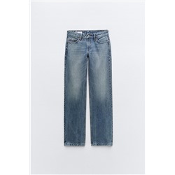 TRF STRAIGHT LOW-RISE JEANS
