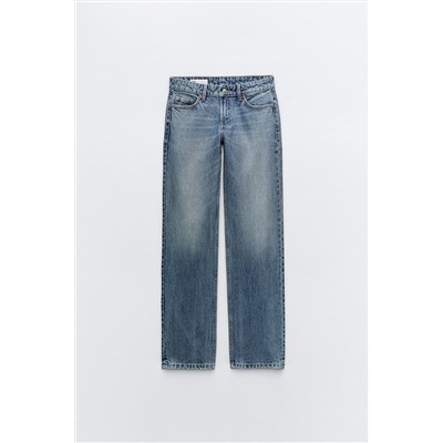 TRF STRAIGHT LOW-RISE JEANS