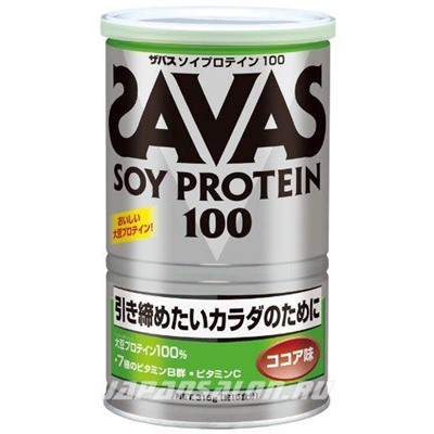 Meiji SOY PROTEIN 100 Savas Мейджи Савас Соевый протеин со вкусом Какао 315 грамм