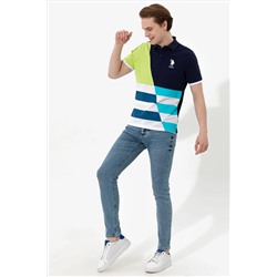 Erkek Lacivert Polo Yaka Tişört
