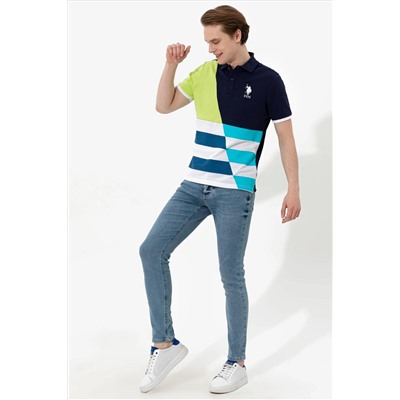 Erkek Lacivert Polo Yaka Tişört