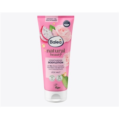 Balea Bodylotion Natural Beauty Rose & Drachenfrucht, 200 ml