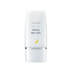Отбеливающий ночной крем «WHITISS» Giffarine 40 гр/ Giffarine WHITISS NIGHT CREAM 40 gr