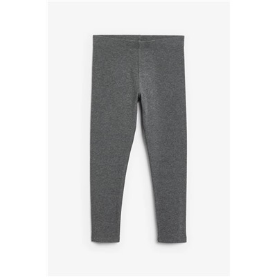 Khaki Green/Charcoal Grey/Purple Butterfly Leggings 5 Pack (3-16yrs)