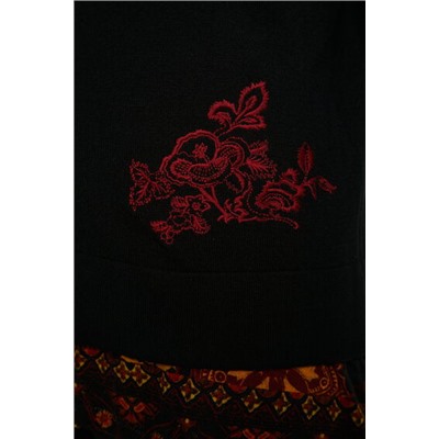 Chaqueta punto boho