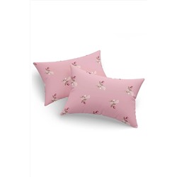 Ev & Ev Home 2li Yastık Kılıfı Alanur Kombin Pembe Ep-029339