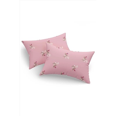 Ev & Ev Home 2li Yastık Kılıfı Alanur Kombin Pembe Ep-029339
