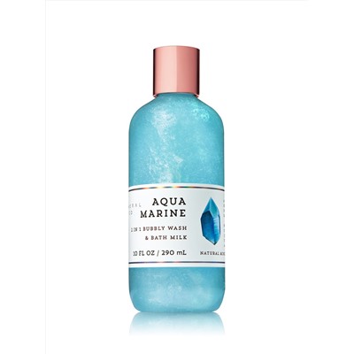 Signature Collection AQUAMARINE 2-in-1 Bubbly Wash & Bath Milk