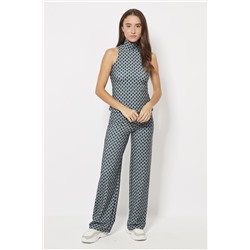 Pantalón casual Azul y antracita