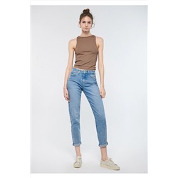 Mavi Cindy Eskitilmiş Jean Pantolon 100277-83667