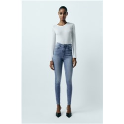HIGH-RISE SKINNY SCULPT TRF JEANS