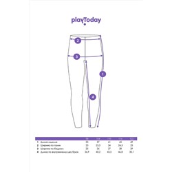 Леггинсы PLAYTODAY, 1073650