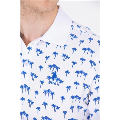 Erkek Saks Polo Yaka Tişört