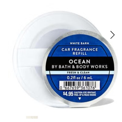 Ocean Car Fragrance Refill