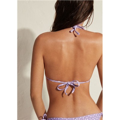 Triangel-Bikinioberteil mit Wattierung Cipro