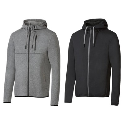 ROCKTRAIL® Herren Sweatjacke, mit Bündchen an Ärmel- und Saumabschluss