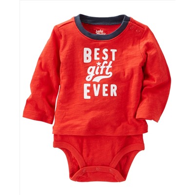 Flocked Double-Decker Bodysuit