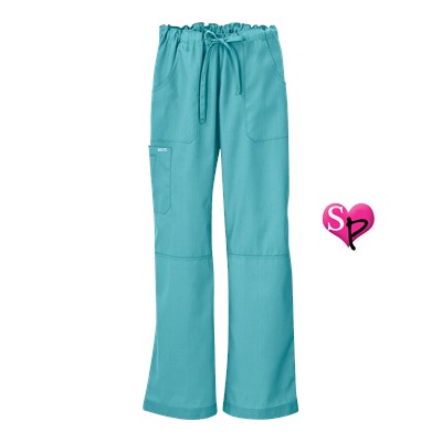 Butter-Soft Scrubs by UA™ Women's PETITE 6 Pocket Cargo Drawstring Pant