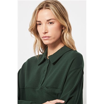 Sudadera Verde oscuro