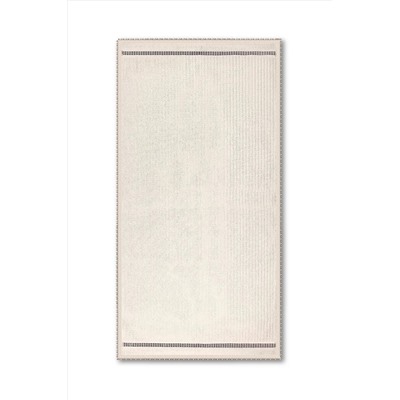 Bluenity Nice Doğal Pamuklu Banyo Kilimi 75x150 Cm - Ekru 101.201.01.137.54.01