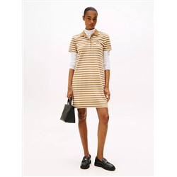 Stripe Polo Dress