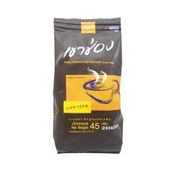 Растворимый тайский аггломерированный кофе Khao Shong 45 гр/ Khao Shong Formula 1 instant coffee agglomerated 45 gr
