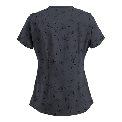 Advantage STRETCH by Butter-Soft™ Moonsong Pewter Scrub Top