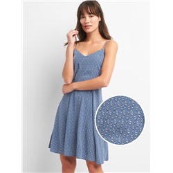 Cami fit and flare dress