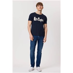 Lee Cooper Londonlogo Erkek O Yaka T-shırt Lacivert 232 LCM 242032