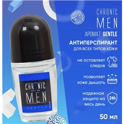 Антиперспирант роликовый мужской CHRONIC MEN Gentle 50 мл СТЕКЛО