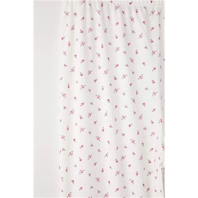 Çok Renkli Pembe 2'li Örme Büyük Beden Pijama Altı TBBAW26IA00002