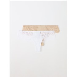 PACK DE 2 TANGAS COMBINADOS