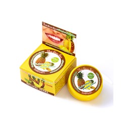 Круглая Зубная паста с ананасом 25 гр/Pineaple extract toothpaste Siam Spa 25 gr