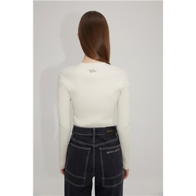 Jersey de lana Crudo