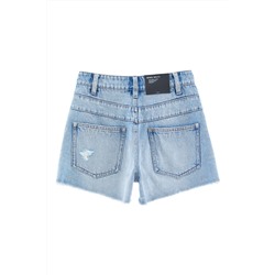 Short vaquero Azul