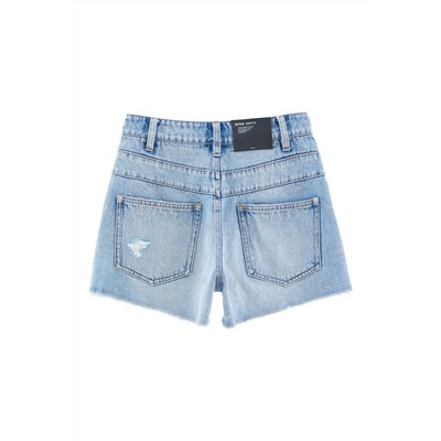 Short vaquero Azul