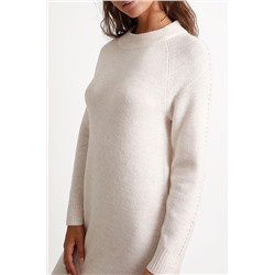 Vestido-jersey Blanco